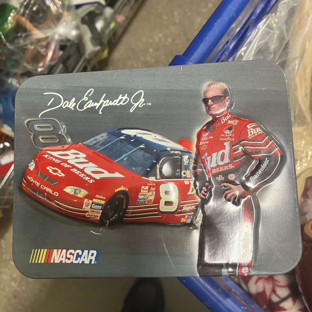 2000 Dale Earnhardt Jr Collector Tin-Set of 2 Decks of Playing Cards NASCAR